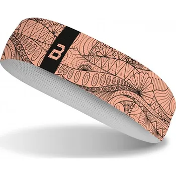 Sportovní čelenka BOSA sportovní čelenka ELASTIC Mandala Salmon