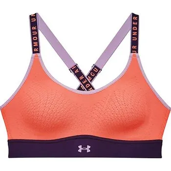 Podprsenka UA Infinity Mid Bra Blocked-ORG