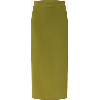 Dámská sukně Darling Harbour Dámská Úpletová Sukně S Kašmírem, olivová, 38