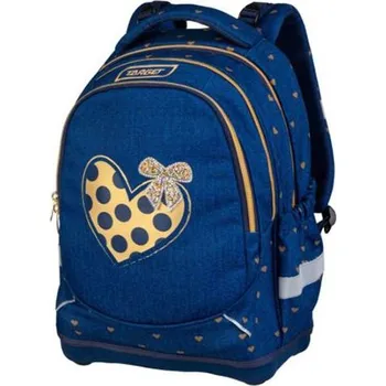 Školní batoh Studentský batoh Target Superlight Petit Denim Romance 26926