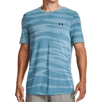 Pánské tričko UA Seamless Wave SS-GRY - 3489964