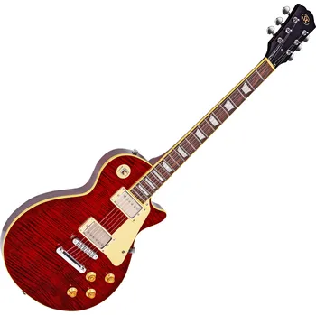 Elektrická kytara SX EF3D Transparent Wine Red Elektrická kytara