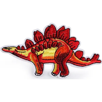 Nažehlovačka dinosaurus červená 10 ks