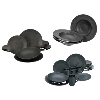 jídelní souprava Creatable Jídelní servis Schiefer Black