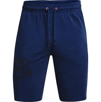 UA RIVAL TERRY CLLGT SHORT-BLU - 3422455