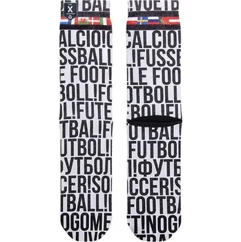 Pánské ponožky Pánské ponožky XPOOOS Euro 2020 Yell - Hravé pánské ponožky XPOOOS s výrazným motivem fotbalových nápisů a prémiovou kvalitou. - 3422065