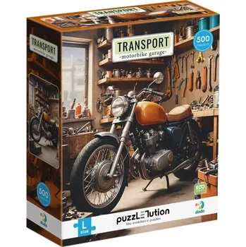 Puzzle Puzzle Dodo Doprava: Motorkářská Dílka 500 Dílů