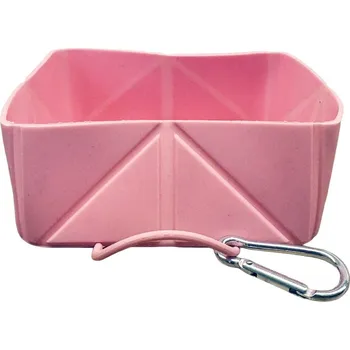 Miska pro psa Skládací miska pro psa Foldsy 550 ml růžová