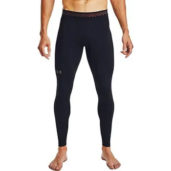 Pánské legíny UA RUSH HG 2.0 Leggings-BLK - 3479338