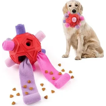 Hračka pro psa Žvýkací hračka pro psy Tesytto Chewers, interaktivní odolná čichací koule pro psy k hledání