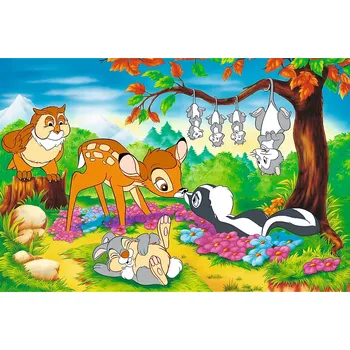 Puzzle TREFL Bambi a lesní přátelé 160 dílků