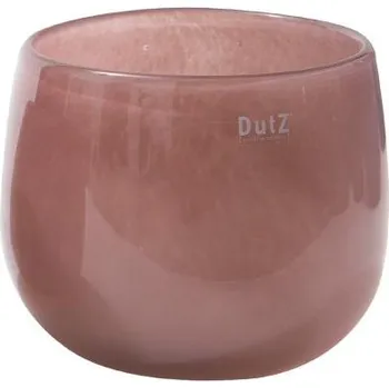 Svícen Skleněný květináč DutZ Pot Jade Purple