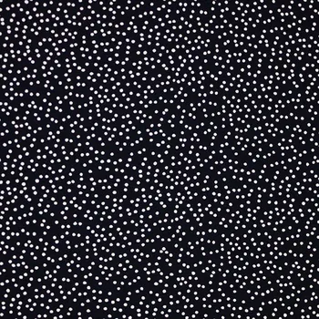 Šatovka tmavě modrá bílé tečky, š 140