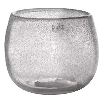 Svícen Skleněný květináč DutZ Pot Clear Bubbles - 3421305