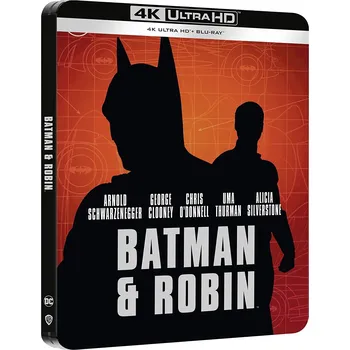 Blu-ray film Batman a Robin - 4K Ultra HD Blu-ray + Blu-ray Steelbook