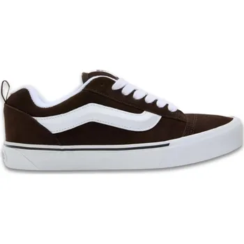 Pánská móda Vans Knu Skool Brown White 38.5