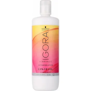 Barva na vlasy Schwarzkopf-Professional Barvy-na-vlasy Igora-VibranceActivator Lotion 1,9 % / 6 obj. 1000 ml (254,00 Kč / 1 l)