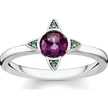 Šperk Prsten Thomas Sabo Lila Stone TR2263-667-13- - Fialový kámen