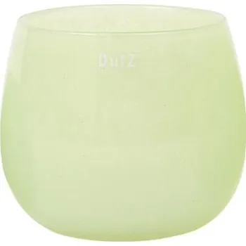 Svícen Skleněný květináč DutZ Pot Light green - 3421234