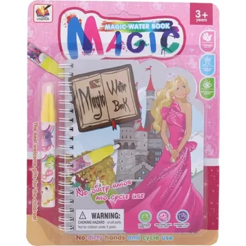 omalovánky MaDe Kouzelné malování princezny