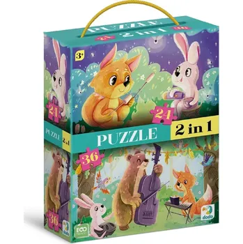 Puzzle DODO Letní večery 2v1 24 a 36 dílků