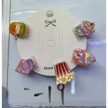 Sponka do vlasů sladkosti 5 ks - mix variant či barev