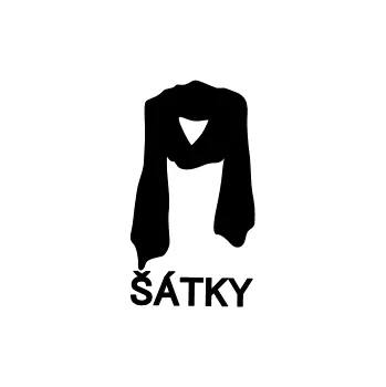 Papír Označto Štítky do šatny - s popiskem - Šátky Barva písma: Bílá