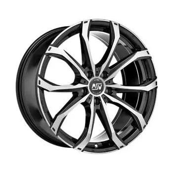 Alu kolo Alu kola MSW MSW 48 GLOSS BLACK FULL POLISHED GLOSS BLACK FULL POLISHED 10x21" 5x110 ET25 65,1