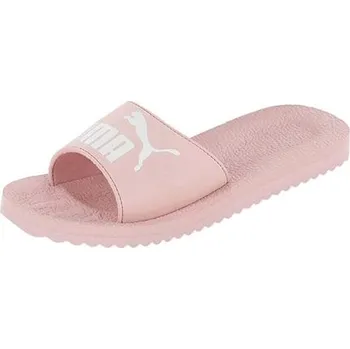Dámská obuv Dámské pantofle Puma Purecat Slides - Purecat – stylové dámské pantofle Puma s měkkou stélkou a logem na širokém pásku, jemně růžový odstín. - 3483803