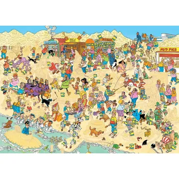 Puzzle Jumbo Sochy z písku 1000 dílků