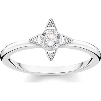 Šperk Prsten Thomas Sabo Star TR2268-051-14- - Hvězdička s bílými zirkony - 2987785