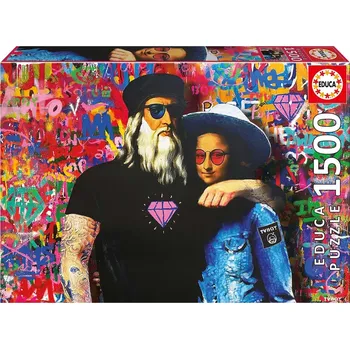 Puzzle Educa puzzle Leo a Lisa 1500 dílků