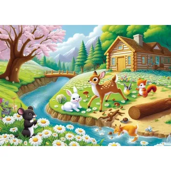 Puzzle ART Jarní radost 25 dílků