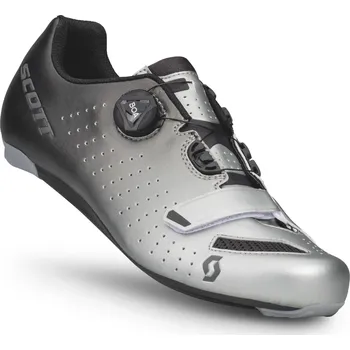 Pánské cyklistické tretry Scott Road Comp Boa - blackfade/metallic silver - 45 - 2025