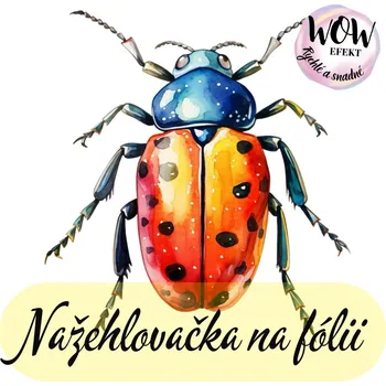 Nažehlovačky na fólii Nažehlovačka na fólii, BROUK 8, 14,3x13,3 cm /ks