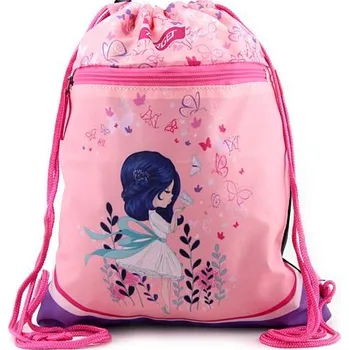 Školní sáček Sportovní vak Target Floral Girl Pink 21814