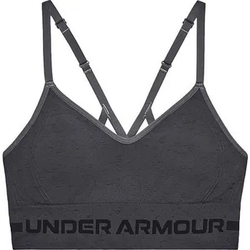 Podprsenka UA Seamless Low Long Htr Bra-GRY - 3477949