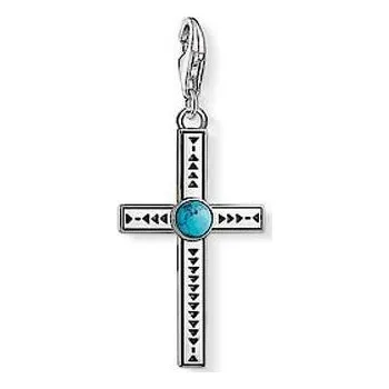 Šperk Přívěsek Thomas Sabo Ethnic Cross Charm Club 1677-878-17
