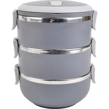 Jídlonosič Termos na oběd 2,2L 3 dílný Domik