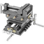 NEO TOOLS Dvouosý křížový strojní svěrák 100 mm 35-035