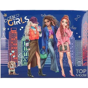 Set školních potřeb Kancelářská sada Top Model City Girls