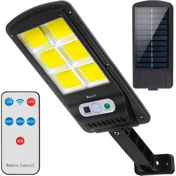 Venkovní osvětlení Aeolus Solární osvětlení s dálkovým ovládáním 1 dálkové ovládání 1 pohybový senzor
