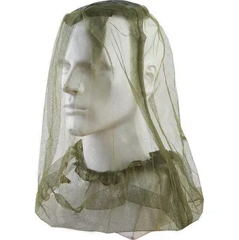 Moskytiéra Mosquito na hlavu MFH (Nepostradatelný pomocník v ochraně proti hmyzu, olivové provedení)