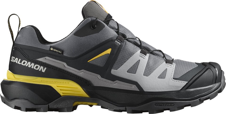 Pánská outdoorová obuv Salomon X Ultra 360 GTX Castlerock/Black/Spicy Mustard UK 8