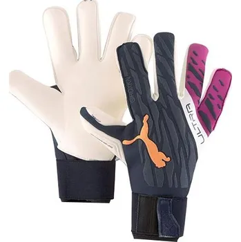 Brankářské rukavice Brankářské rukavice Puma Ultra Grip 4 RC - Ultra Grip 4 RC – funkční brankářské rukavice Puma pro jistý zákrok a pohodlný úchop míče, tmavé tóny s kontrastními prvky. - 3475585