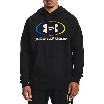 Pánská mikina UA RIVAL FLEECE LOCKERTAG HD-BLK