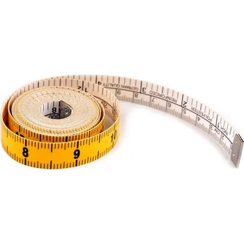 Metr krejčovský německá kvalita 300 cm žlutá 6 ks