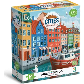 Puzzle Puzzle DODO Města: Kodaň 250 dílků
