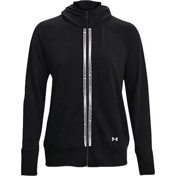 Dámská mikina Rival Terry Taped FZ Hoodie-BLK