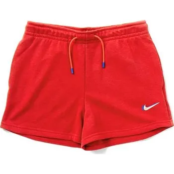 Dámské šortky Nike Sportswear Essential - Dámské volnočasové kraťasy Sportswear Essential od značky Nike, červené provedení.